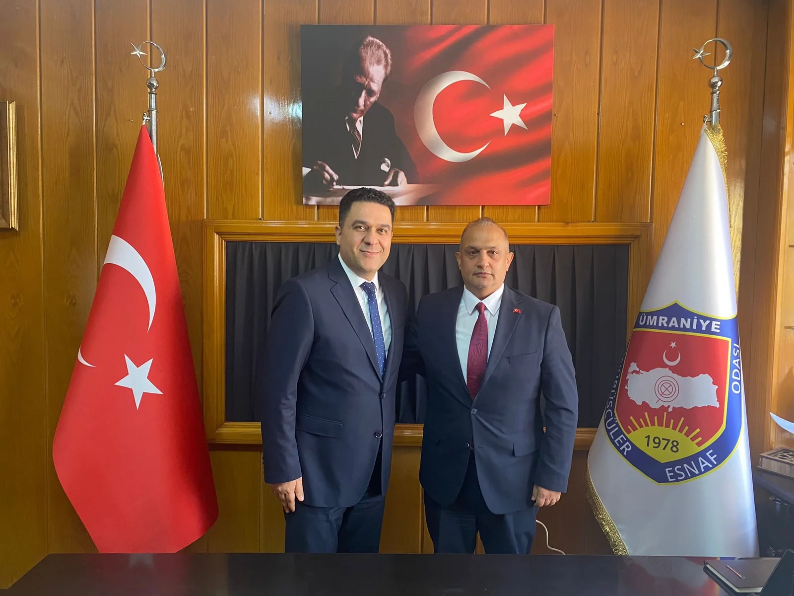 İlçe Emniyet Müdürümüzden Odamıza Tebrik Ziyareti — 1