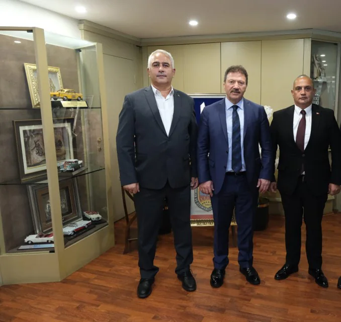 Federasyon Başkanı Mehmet Yeğiner’e Hayırlı Olsun Ziyareti — 1