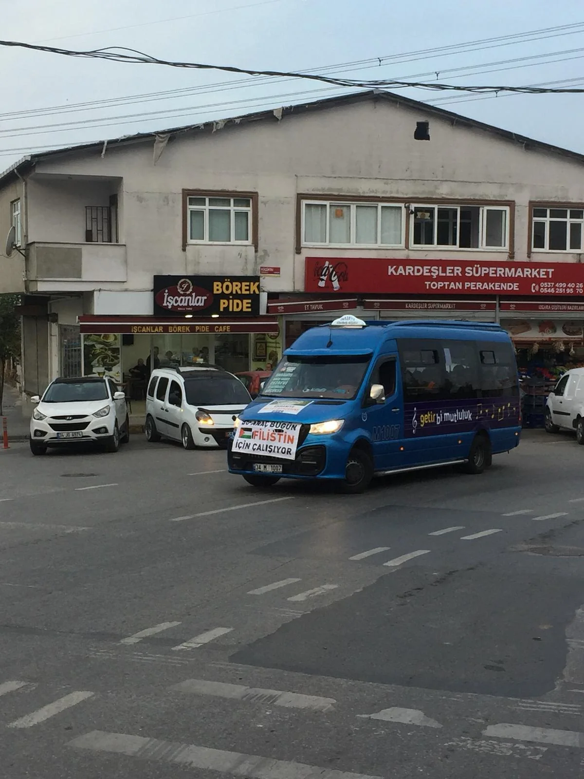 Minibüsçü Esnafımızdan Filistin’e Dayanışma Desteği — 1